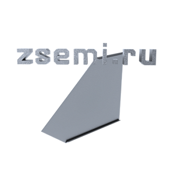 Крышка угла в горизонтальной плоскости 135°(45°)