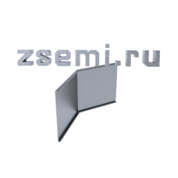 Крышка угла вниз 135°(45°) (внешний)